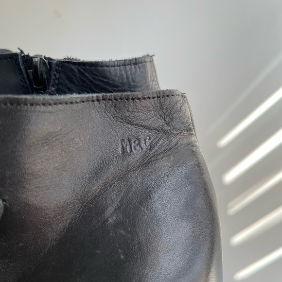 Musse and Cloud Black Buckle Ankle Boots Size 40 - Picture 8 of 14